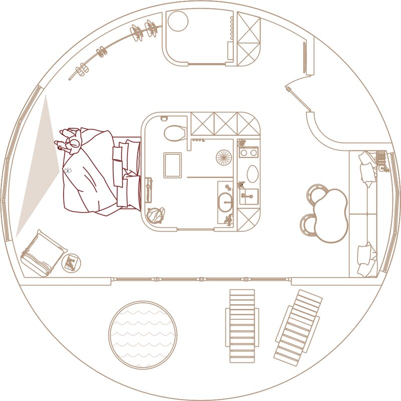 Grondplan Cocoon